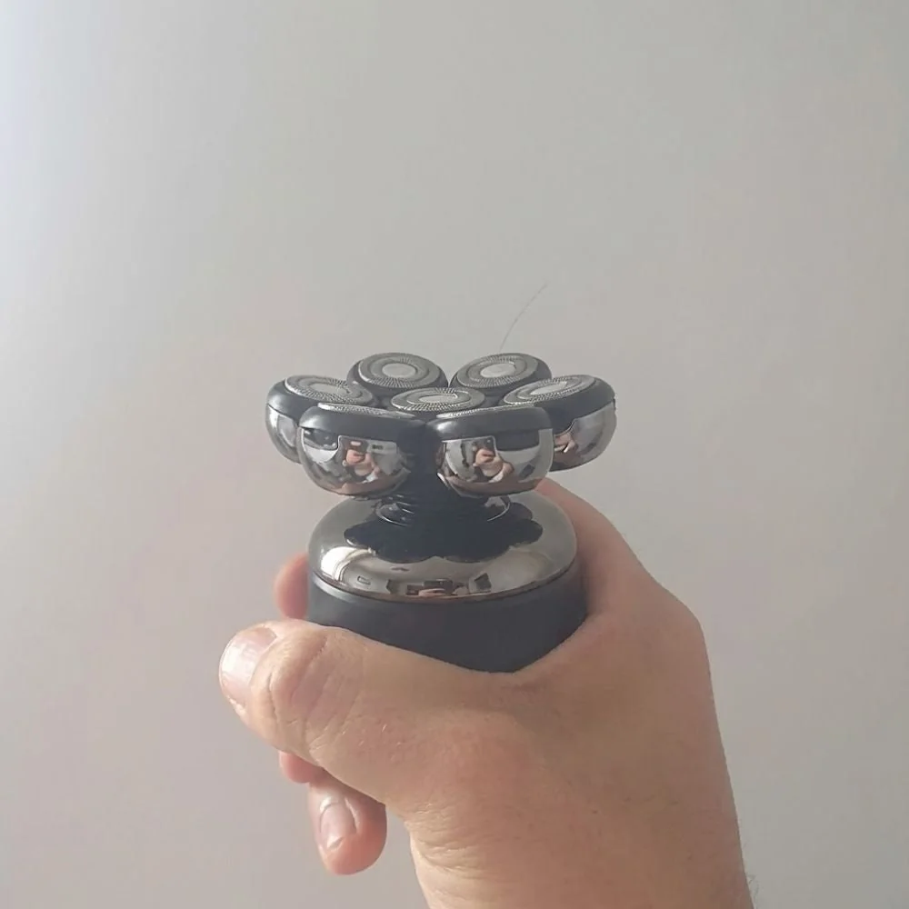 Exoshave 7D magnetic head detail